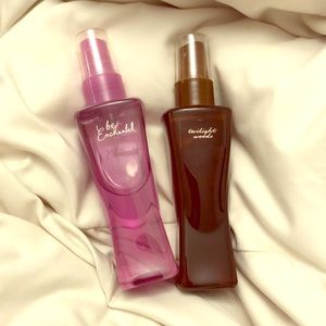Two body spray perfumes